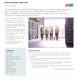 Counting People and Objects in White Stone,  VA